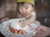 １歳のお誕生日にケーキスマッシュでお祝い。